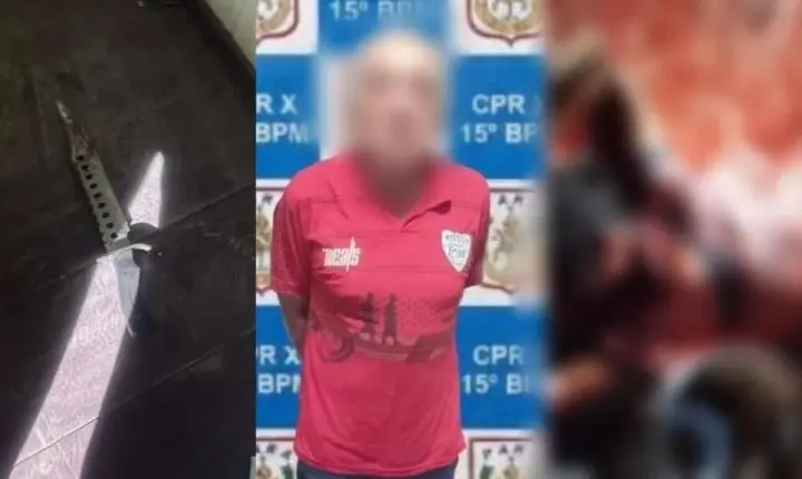 Mulher é morta a facadas pelo próprio filho em Itaituba; suspeito confessa crime e é preso pela PM