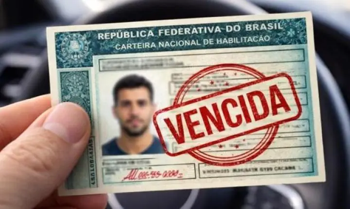 Prazo para renovação de CNHs vencidas termina nesta quarta-feira (9)